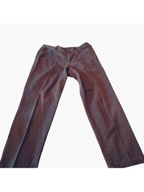 Riders Brown Jeans Stretch Pants Womens Size 18 W L Cotton Spandex